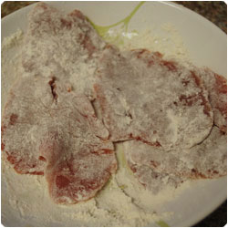 Scaloppini with Saffron and Mushroom - International Cooking Blog