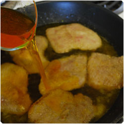 Scaloppini with Saffron and Mushroom - International Cooking Blog