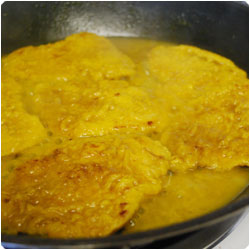 Scaloppini with Saffron and Mushroom - International Cooking Blog