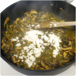 Scaloppini with Saffron and Mushroom - International Cooking Blog