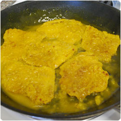 Scaloppini with Saffron and Mushroom - International Cooking Blog