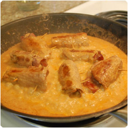 Scaloppini in Tomato Sauce - International Cooking Blog