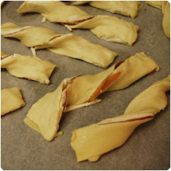 Speck, Cheese and Sesame Breadsticks - International Cooking Blog