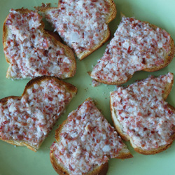Speck canape - the International Cooking Blog