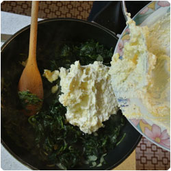 Spinach and ricotta pie - international cooking blog