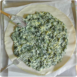Spinach and ricotta pie - international cooking blog