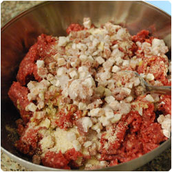 Arugula and meatballs salad - international Cooking blog