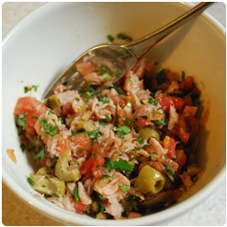 Stuffed Tomatoes: Tuna - International Cooking Blog