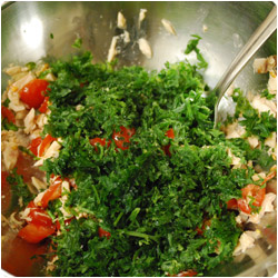 Tuna filled zucchini - International Cooking Blog