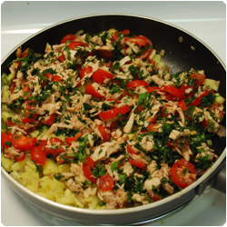 Tuna filled zucchini - International Cooking Blog