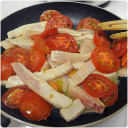 Swordfish and Bell Pepper Quiche - International Cooking Blog