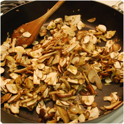 Tagliatelle with Mashrooms - International Cooking Blog