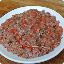 Tuna Tartare - Cooking with Enrica Rocca